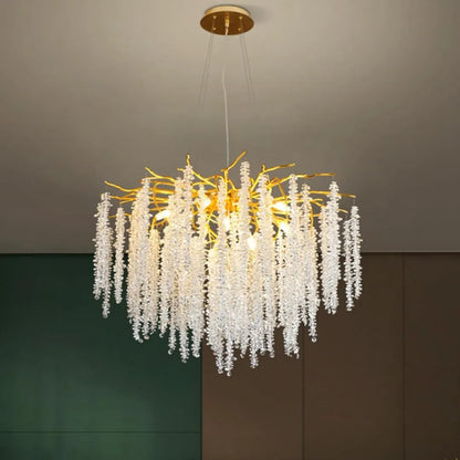 B&B Majestic Crystal-C Chandelier - Bliss and Birch