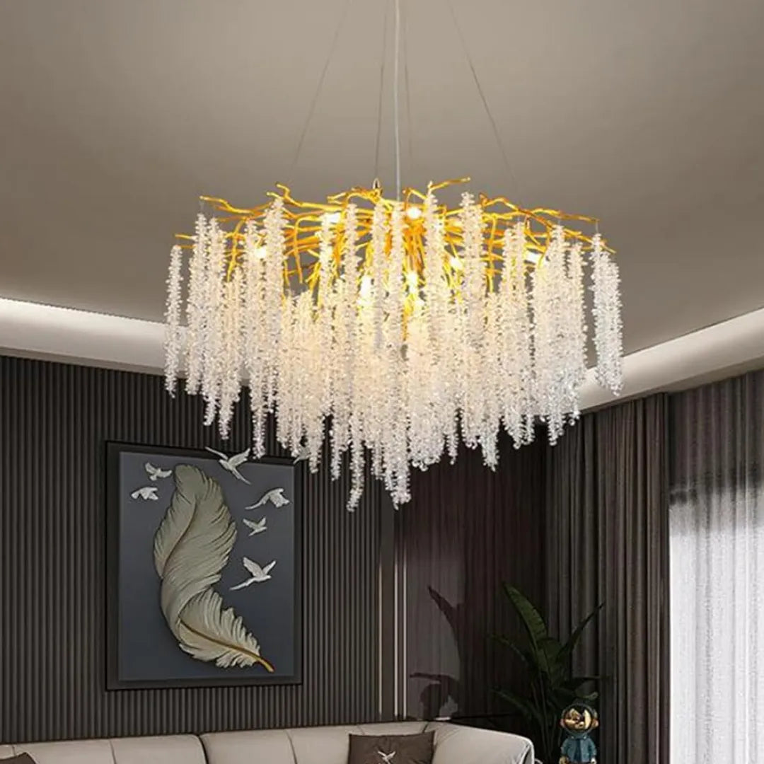 B&B Majestic Crystal-C Chandelier