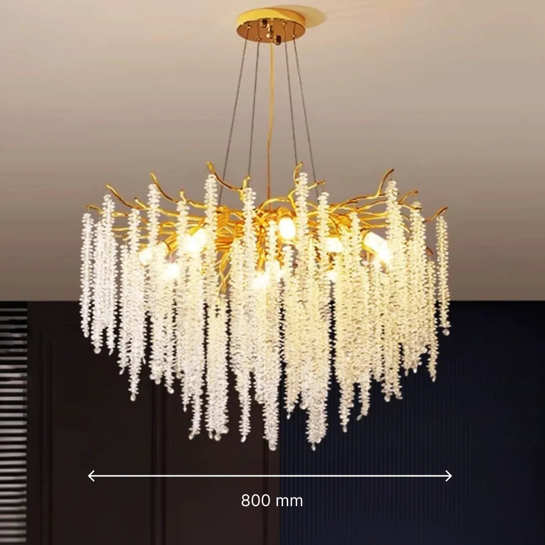 B&B Majestic Crystal-C Chandelier