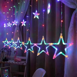B&B Star Multicolour LED Hanging Decorative Light – Festive & Party Décor