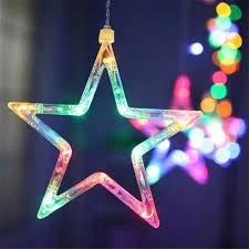 B&B Star Multicolour LED Hanging Decorative Light – Festive & Party Décor