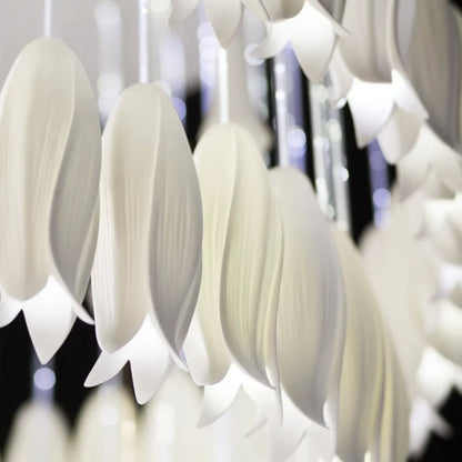 B&B Multi-Heads Stylised Blooming Buds Linear Chandelier Light - Bliss and Birch