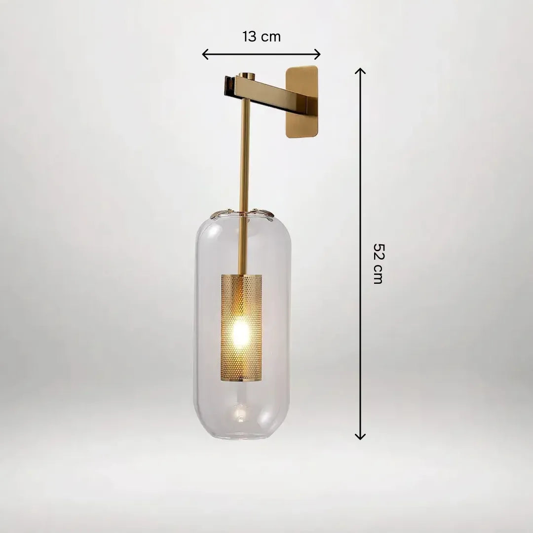 B&B Oblong Wall Mount Lamp