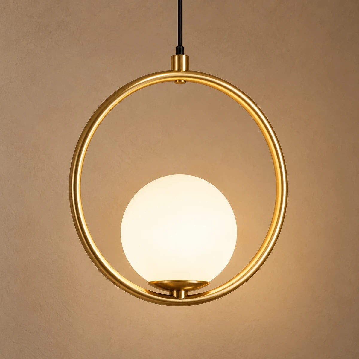 Bliss & Birch Orbital Globe Pendant - sharp product detail and exact finish - styled illustration 2026-10-04