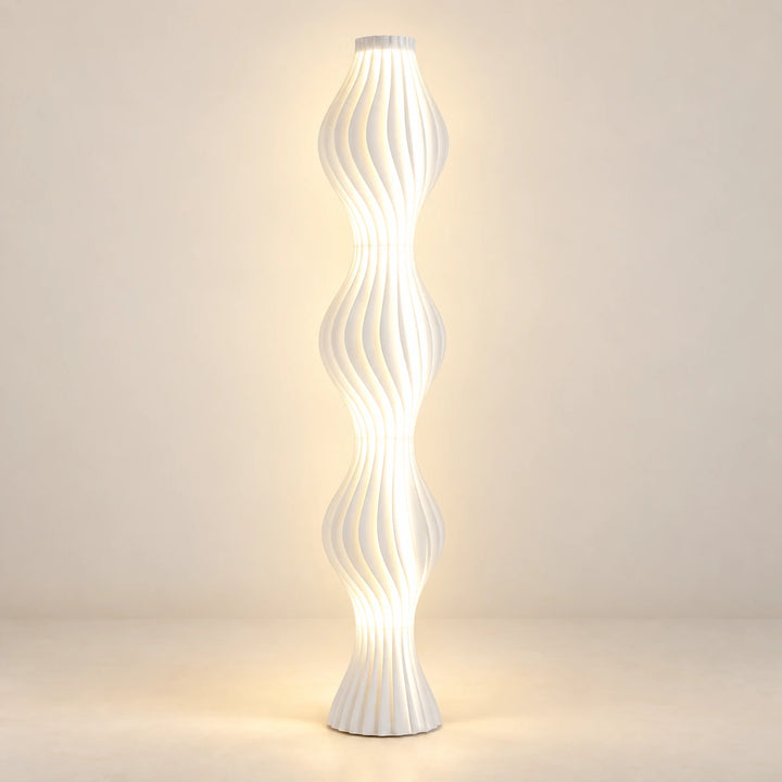Bliss & Birch Sculptural Twist LED Floor Lamp
