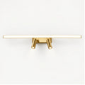 Antique brass modular mirror light