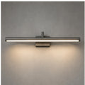 Gray slim linear mirror light