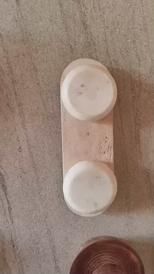 Travis Track Marble Wall Light - Travis Track - 2 WL - real product video