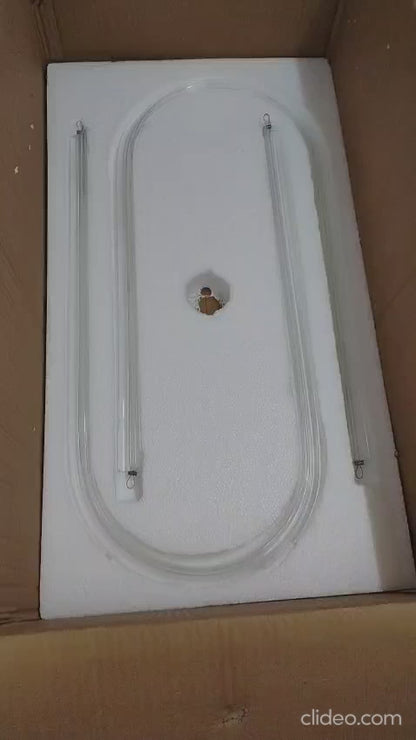 Contemporary Gold & Crystal Chandelier – Sleek Luxury