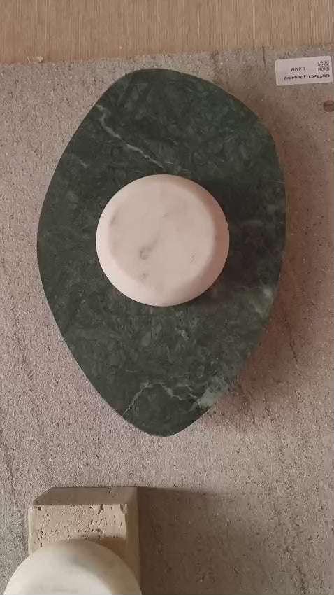 Sloppy Marble Wall Lamp - Green Sloppy Wall Lamp - real product video