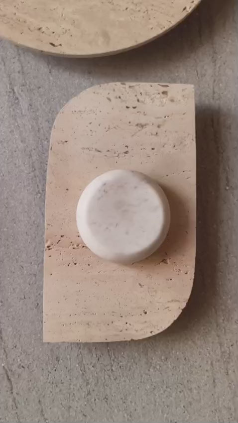 Dune Travertine Wall Lamp - Dune Wall Lamp - real product video