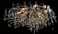 Silver Smoke Crystal Branch Chandelier — original product image