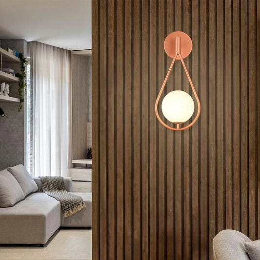 B&B Radiant Reflections Glass Wall Lamp - Bliss and Birch