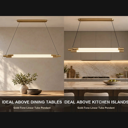 Linear tube pendant room-use guide