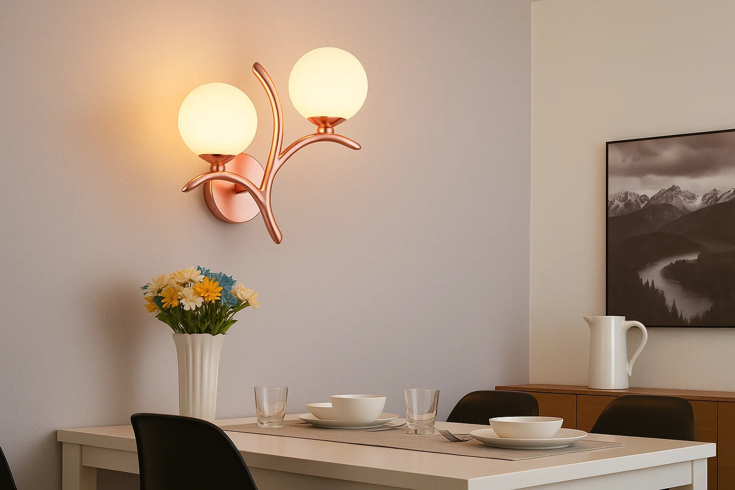 B&B ShadowGlow Sconces Wall Lamp