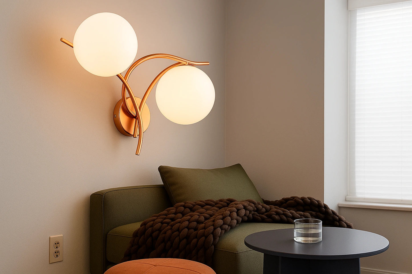 B&B Cross Sconce Lighting Wall Lamp