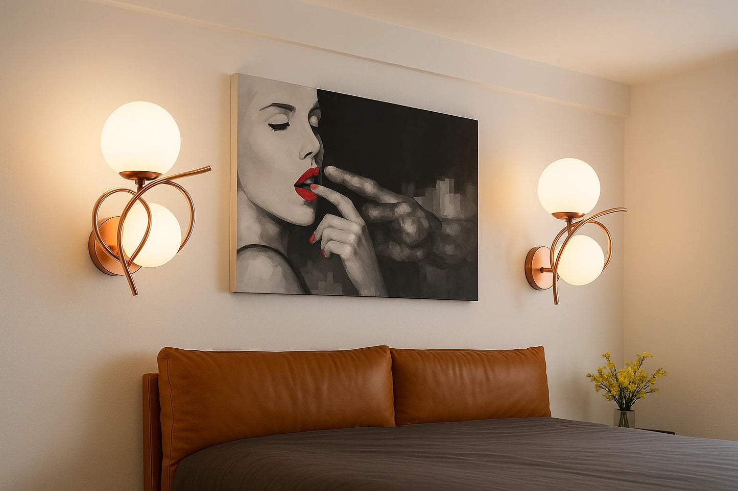 B&B Cross Sconce Lighting Wall Lamp
