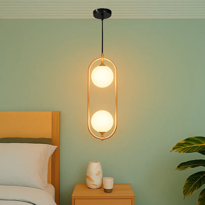 B&B Capsule Double Hanging Light - Bliss and Birch