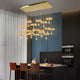 B&B Sunburst Crystal Dining Chandelier - 36