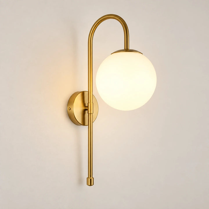 Bliss & Birch Arched Globe Wall Light