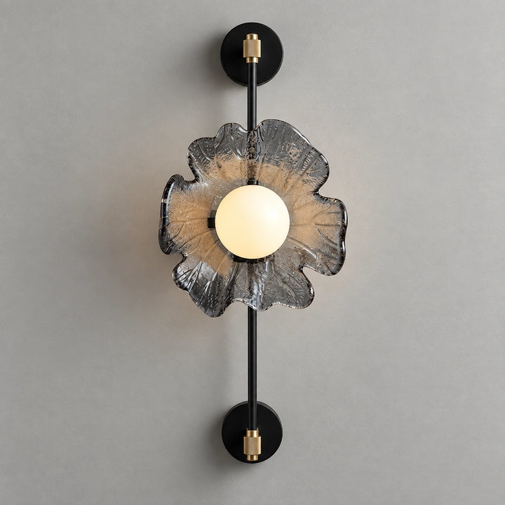 Bliss & Birch Sculptural Flower Globe Wall Light