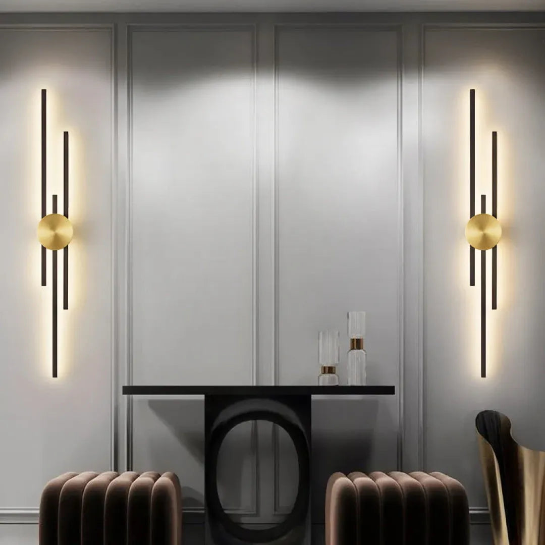 B&B Three Bar Wall Light