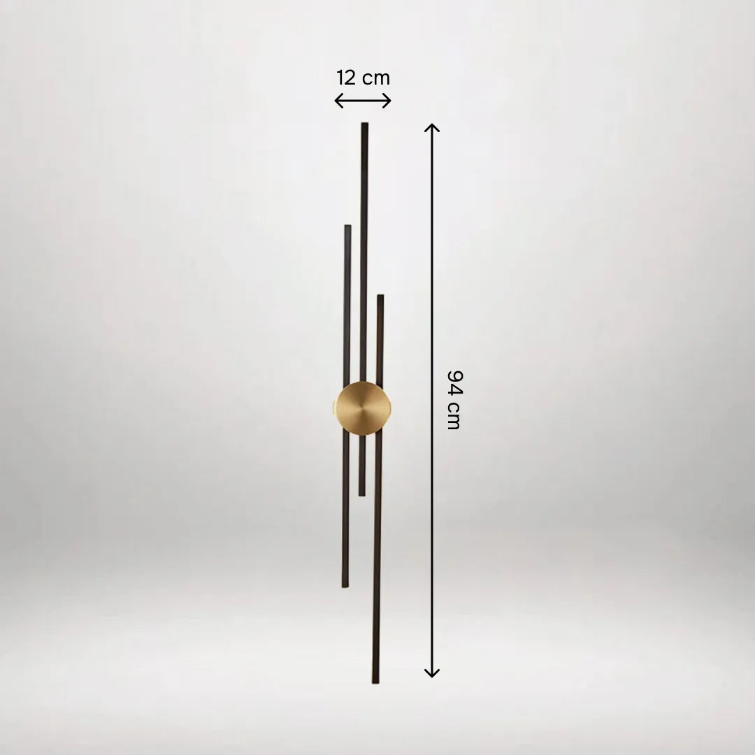 B&B Three Bar Wall Light