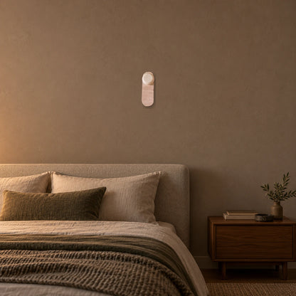 Travis Track Marble Wall Light - Travis Track - 1 WL - authentic mounted-wall product image