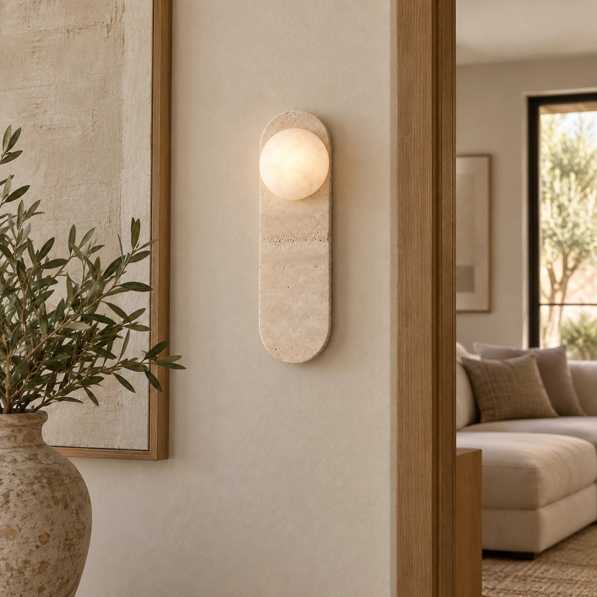 Travis Track 1 Light - generated wall lifestyle illustration