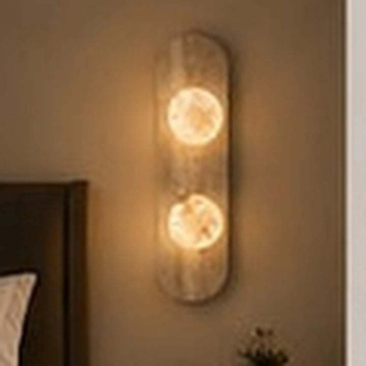 Travis Track Marble Wall Light