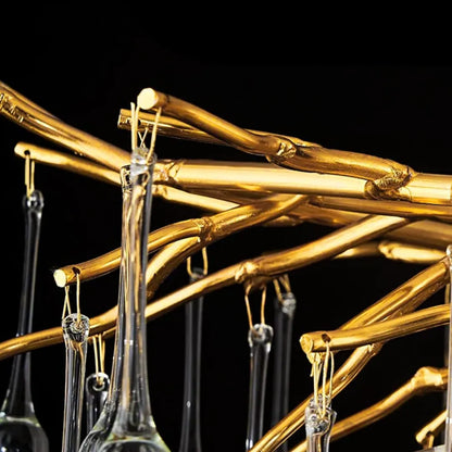 B&B Tree Branch Crystal Chandelier - Bliss and Birch