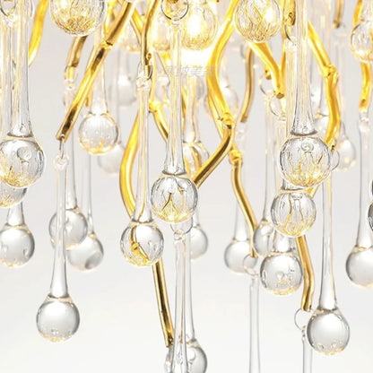 B&B Tree Branch Crystal Chandelier - Bliss and Birch