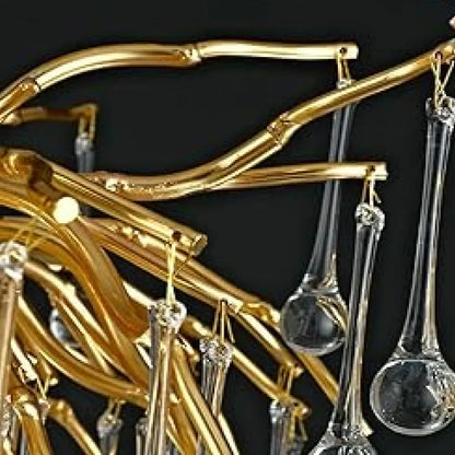 B&B Tree Branch Crystal Chandelier - Bliss and Birch