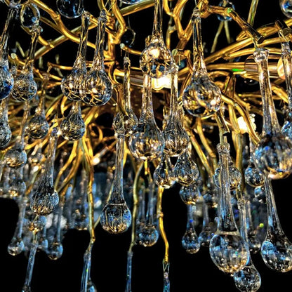 B&B Tree Branch Crystal Chandelier - Bliss and Birch