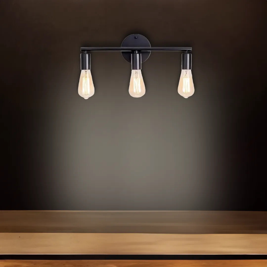 B&B Triad Noir Bath Wall Lamp