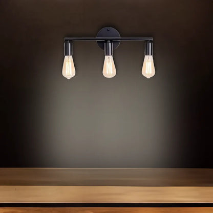 B&B Triad Noir Bath Wall Lamp - Bliss and Birch