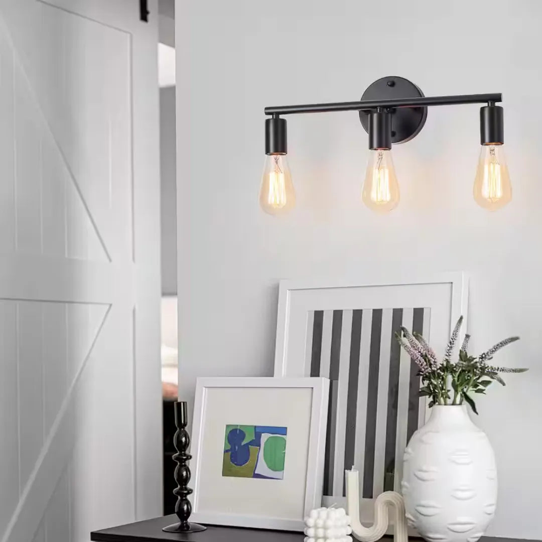 B&B Triad Noir Bath Wall Lamp