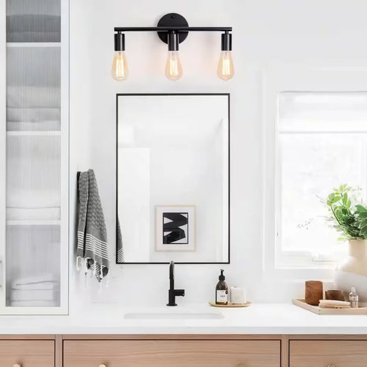 B&B Triad Noir Bath Wall Lamp - Bliss and Birch