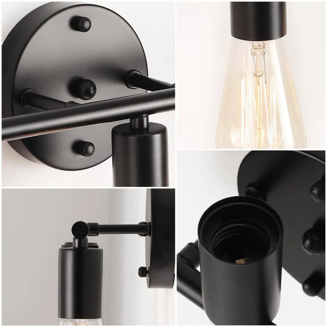 B&B Triad Noir Bath Wall Lamp