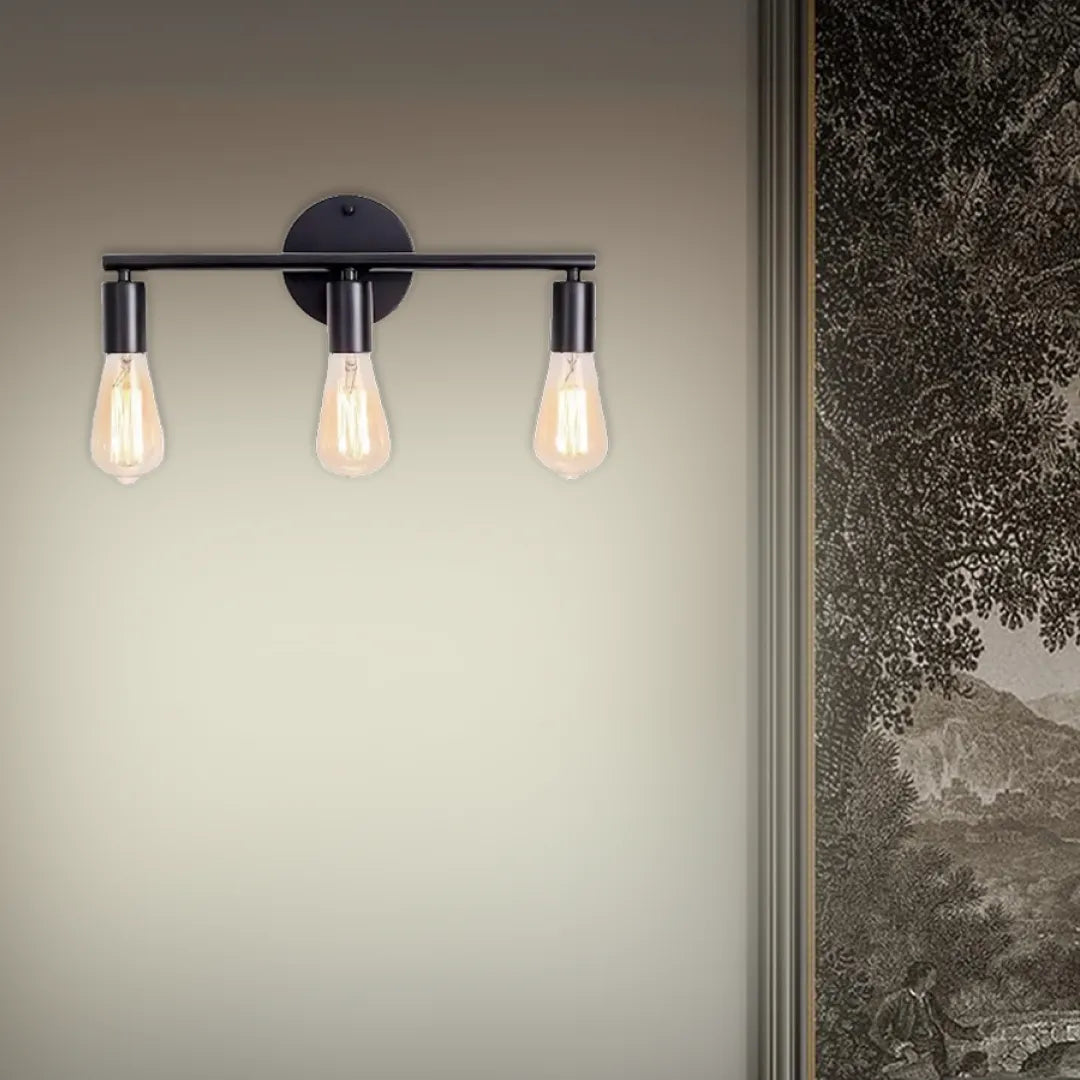 B&B Triad Noir Bath Wall Lamp