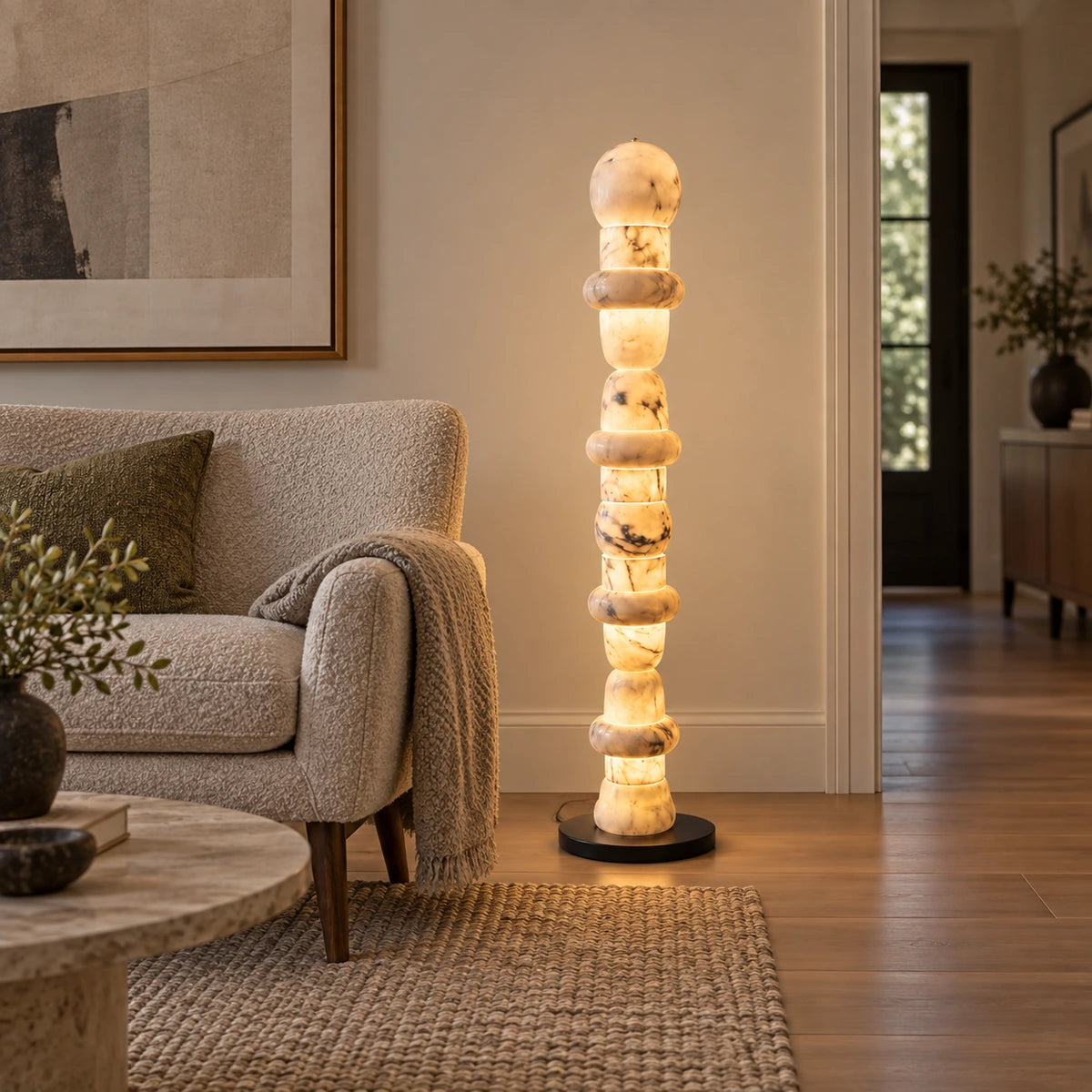 Trio Floor Lamp - generated styled freestanding floor-lamp scene