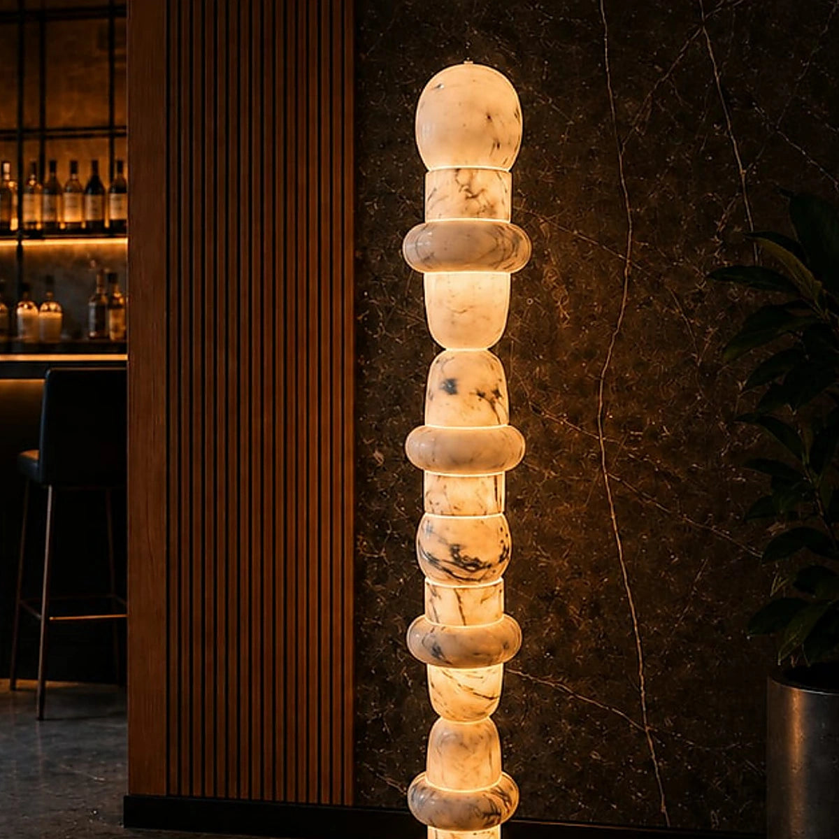 Trio Marble Light – Trio Floor Lamp – catalogue product image