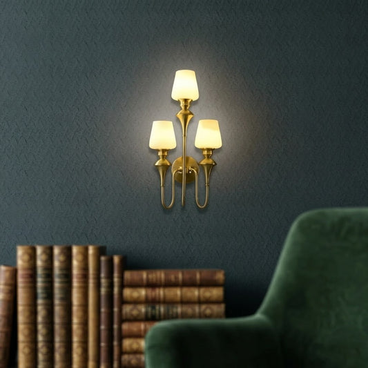 B&B TrioBeam Wall Lamp - Bliss and Birch