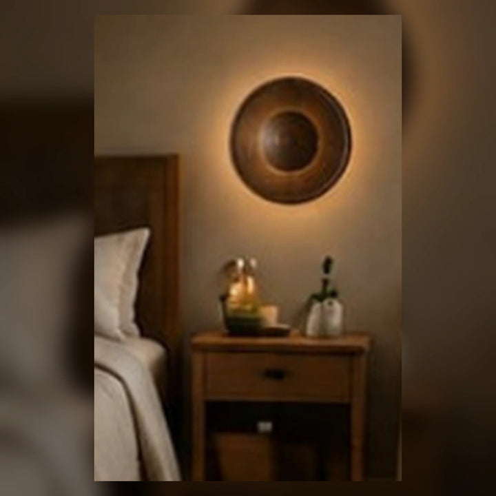 Wooden Highlighter Wall Light