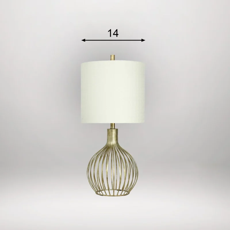 B&B GoldenElegance Desk Table Lamp - Image 4