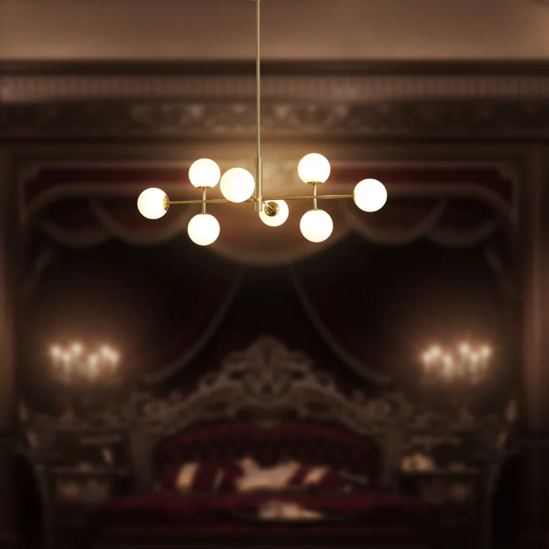 8 Radiant Elegance Chandelier - Image 4