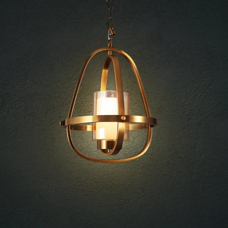 B&B Gooseneck schoolhouse pendant Hanging Light - Image 2