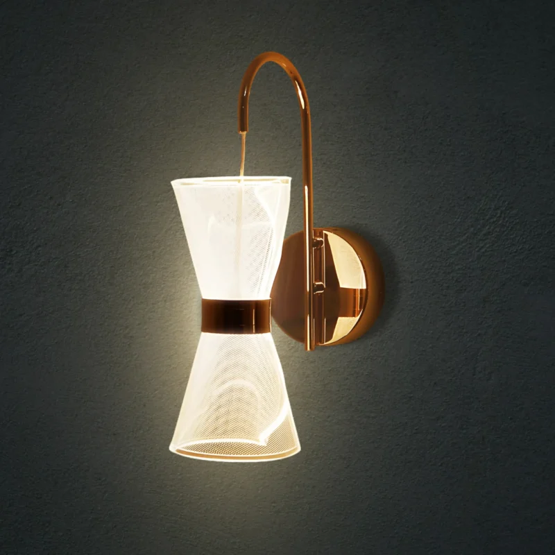 B&B Glass Tube Wall Lamp - Image 3