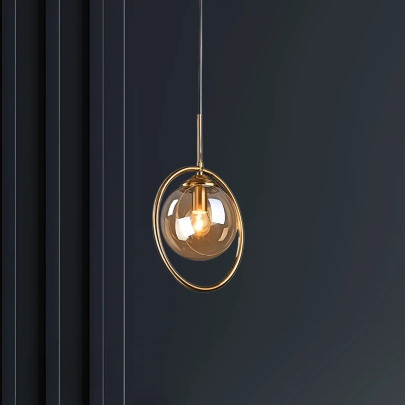 B&B Gold Hanging Light - Image 3