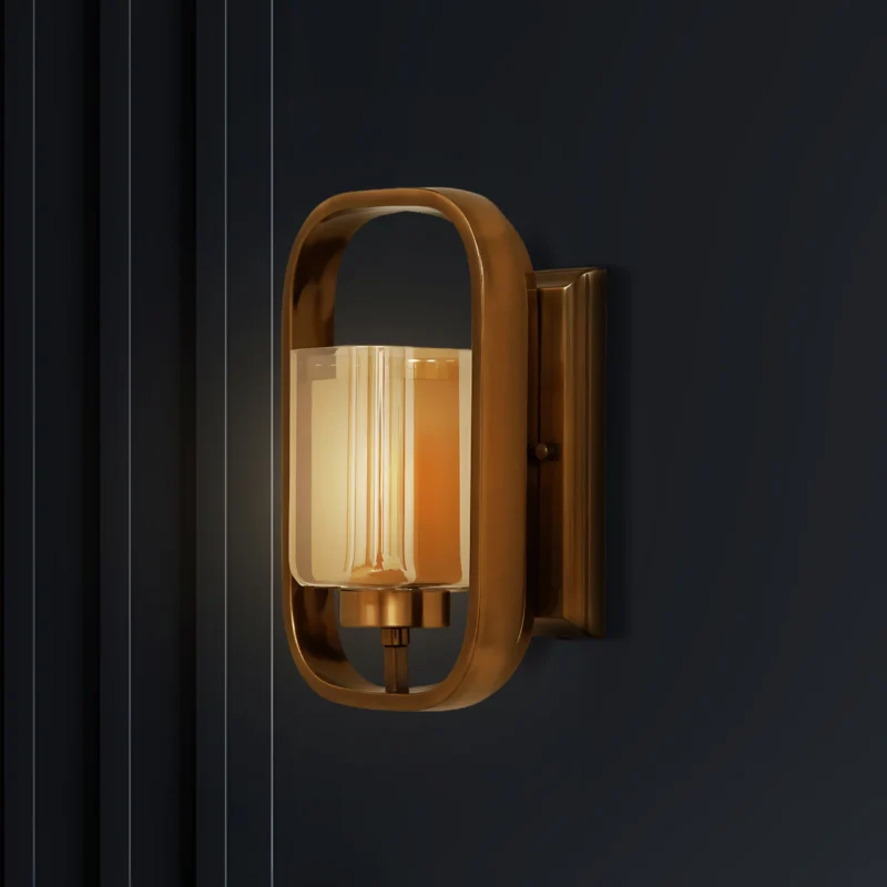 B&B Radiant Glass Aura Wall Lamp - Image 3